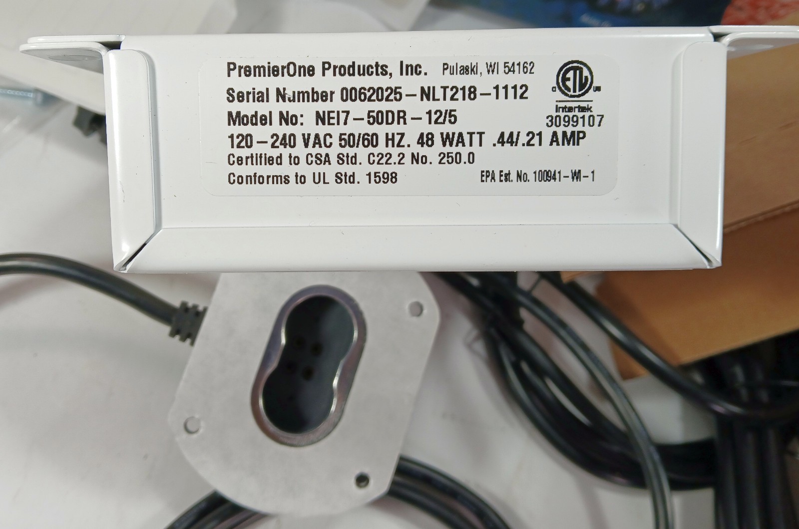 1 NEW PREMIER 1 50DR-12/5 ULTRAVIOLET AIR PURIFICATION SYSTEM NIB **MAKE OFFER**