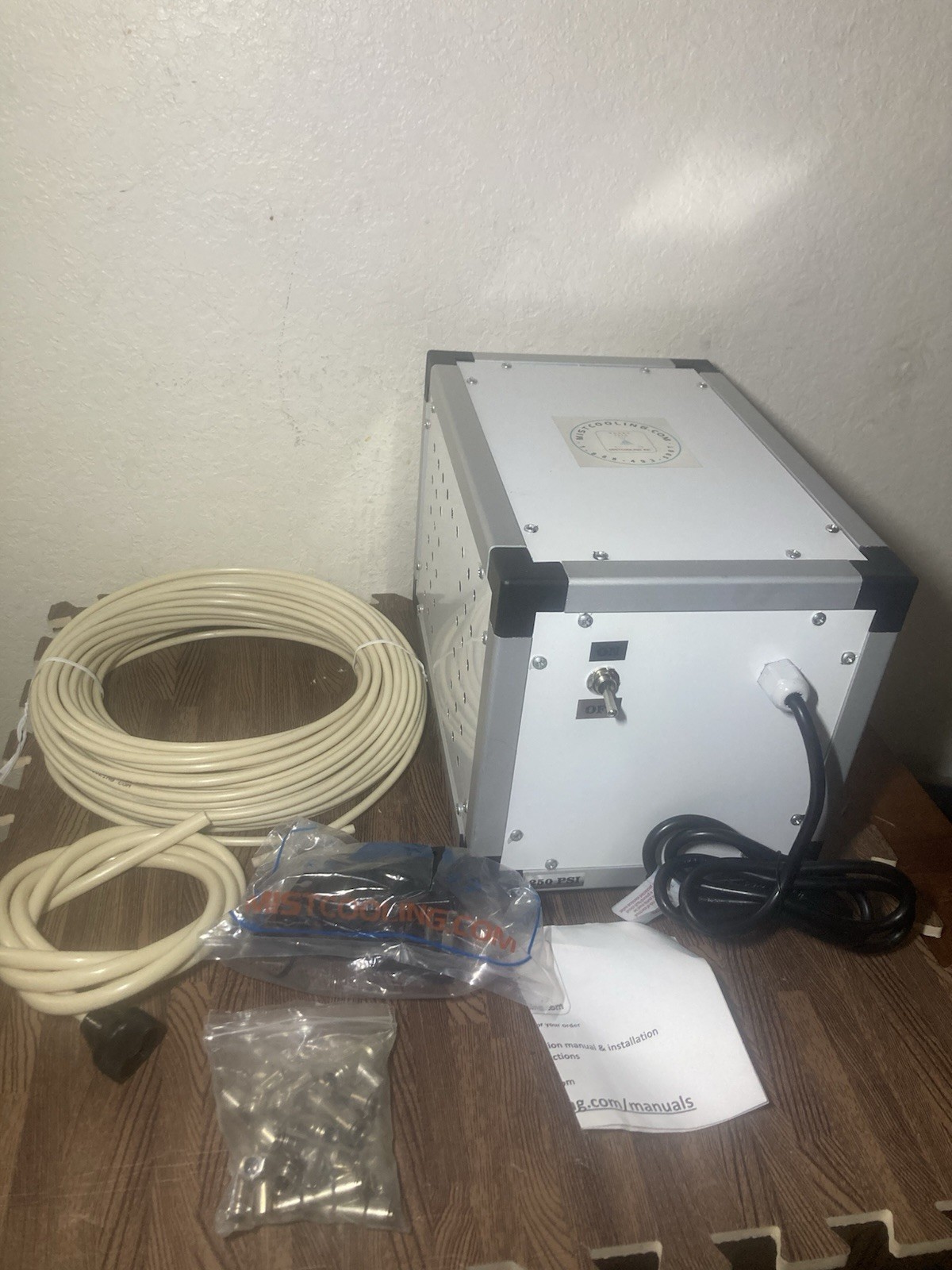 USA Made Mistcooling Inc Patio Kit Mid Pressure Misting System 250PSI