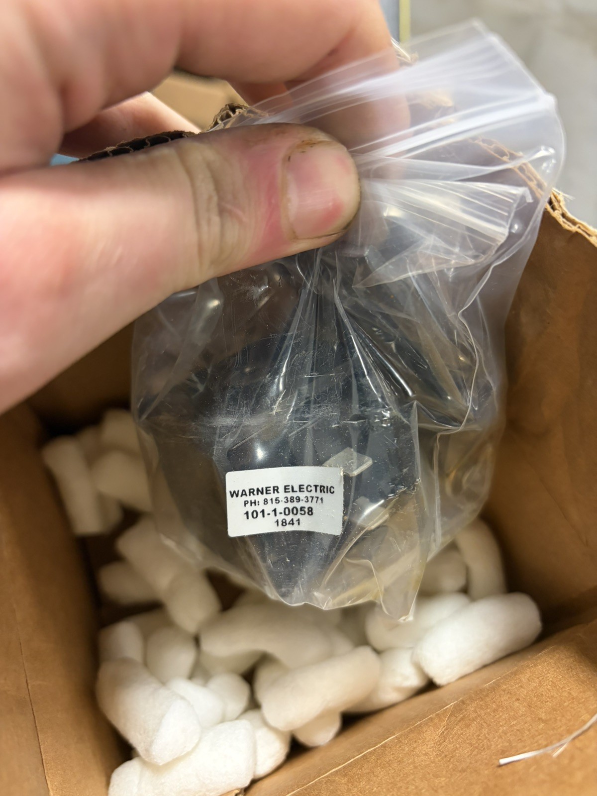 NEW WARNER 101-1-0058 115VAC