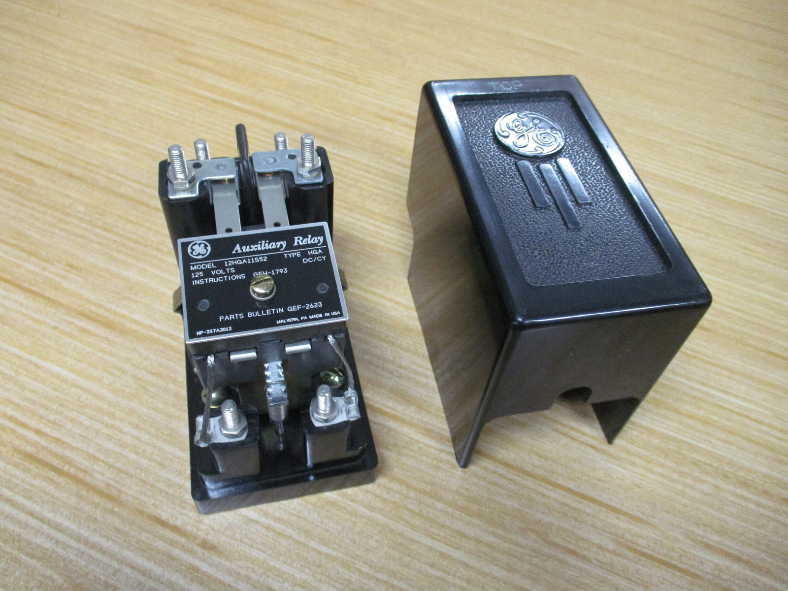 General Electric 12HGA11S52 GE Auxiliary Relay
