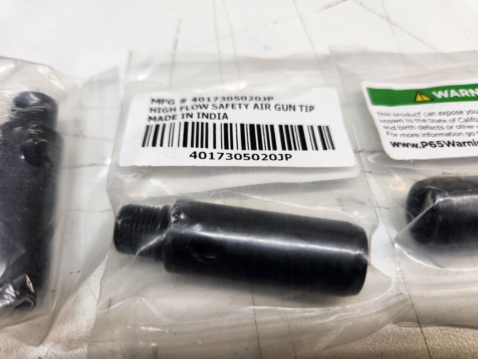 (3 Pack) Unbranded 4017305020JP High Flow Safety Nozzle Air Gun Tips Brand New