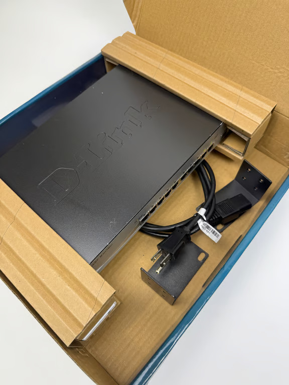 D-Link DGS-1210-10P 10-Port Gigabit Web Smart PoE+ Switch 8 PoE 2 SFP 65W