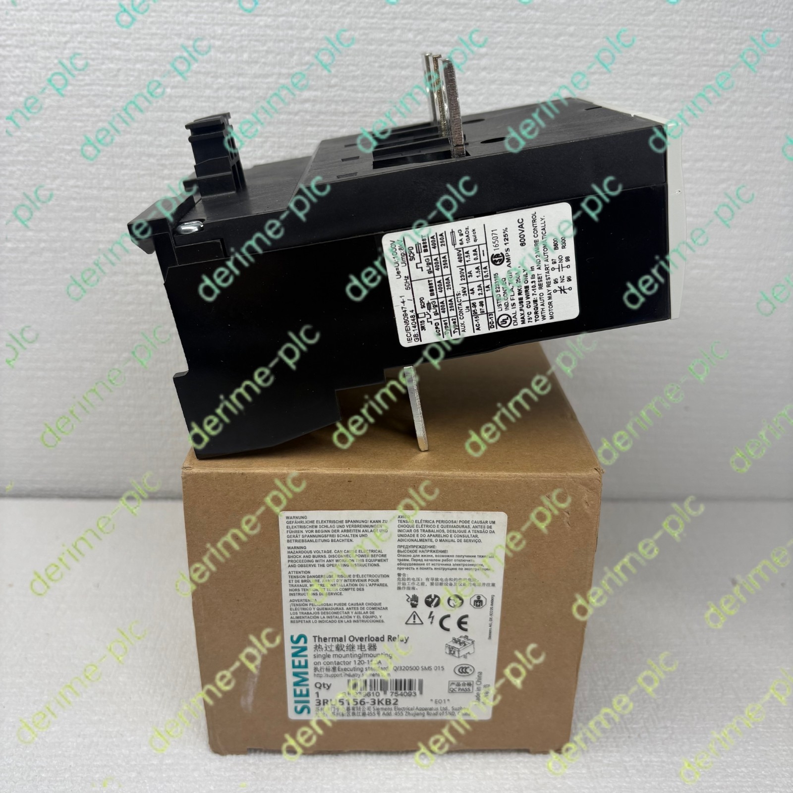 SIEMENS 3RU5156-3KB2 Thermal overload relay#1pcs new in box