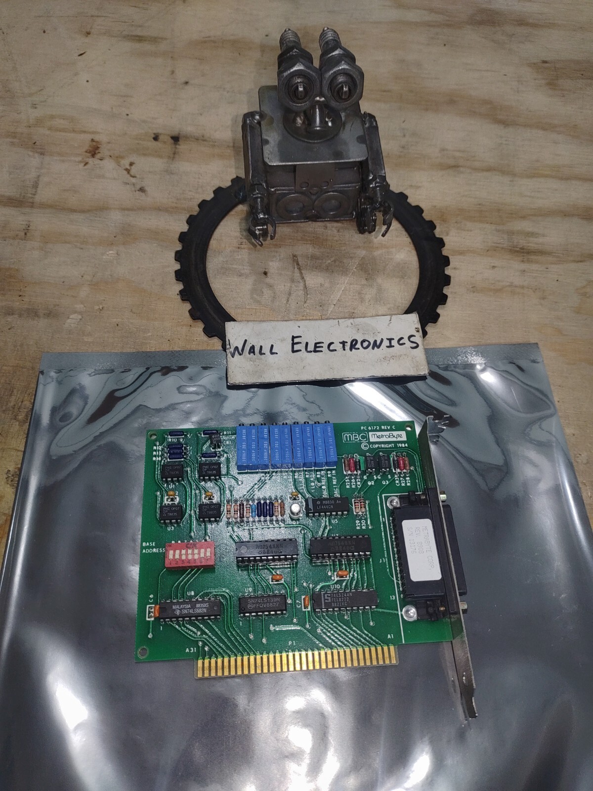 MBC Metrabyte PC6172 Digital To Analog Converter =Used=