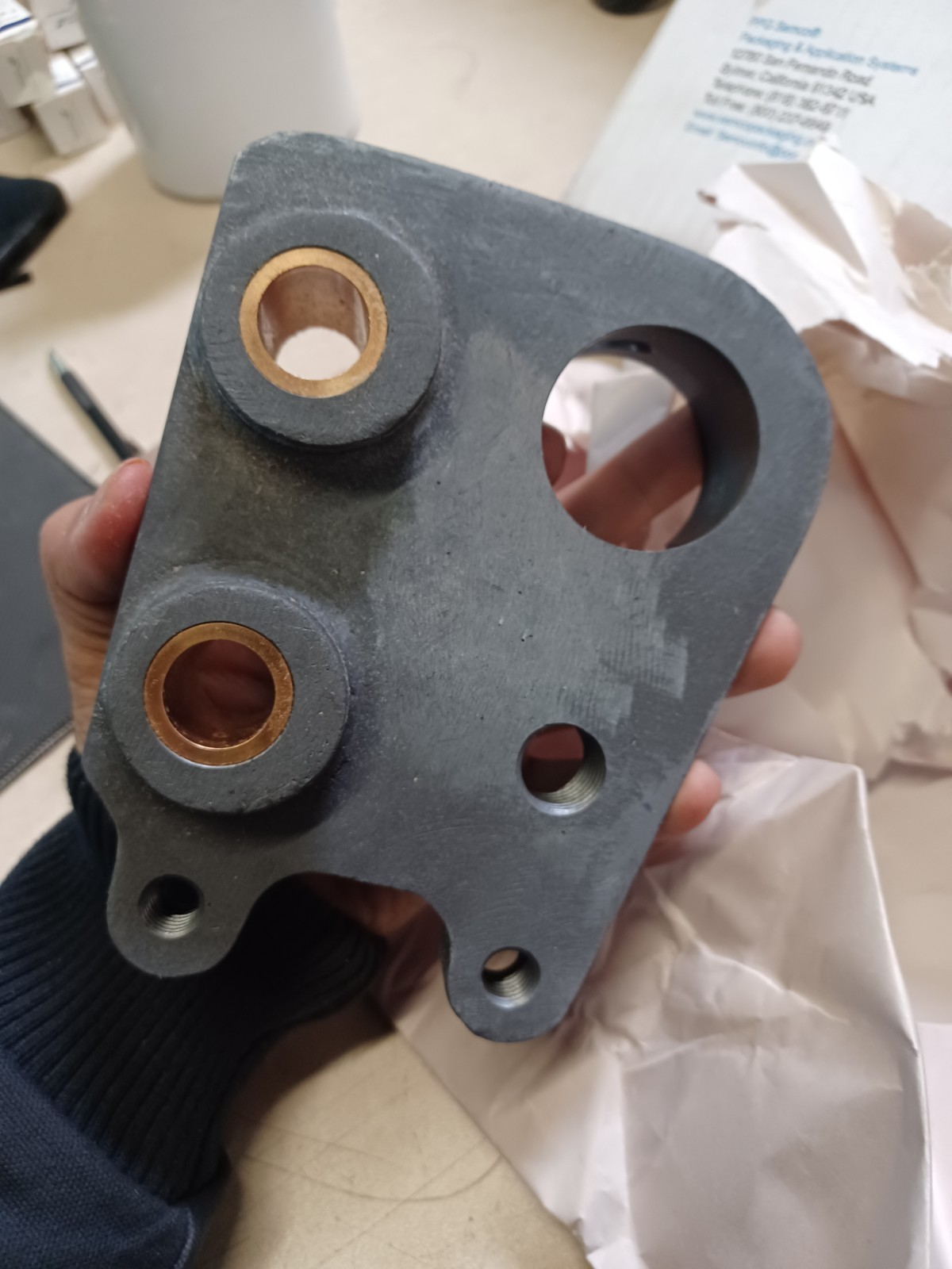 PPG Semco 221281 Model 288 Slide Plate Assembly