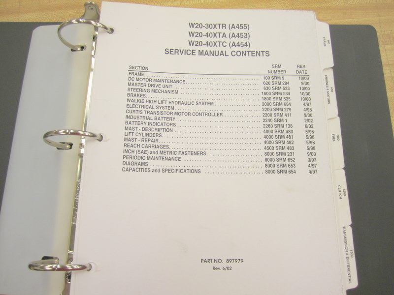 Hyster 897979 HI-Lift Walkie Manual Hy-897979