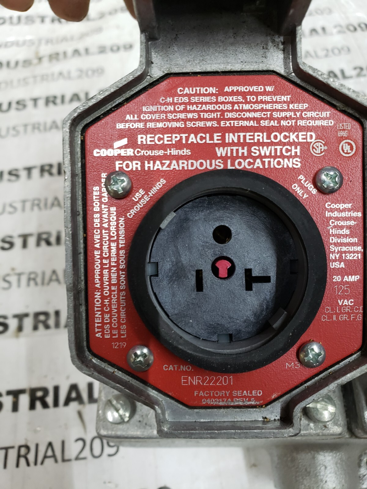 CROUSE -HINDS EOS-272 3/4” 0200609-2