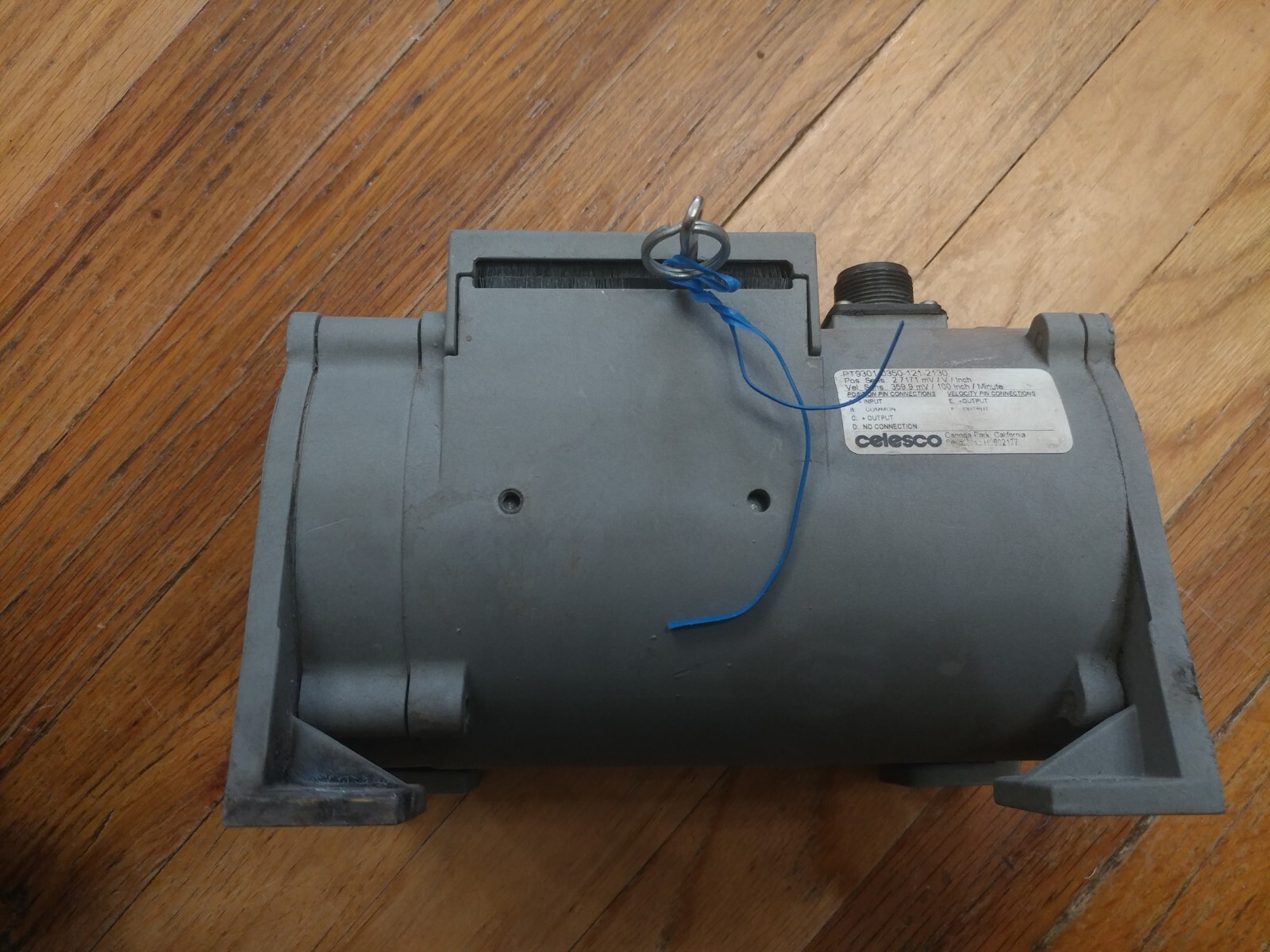 Celesco Position Transducer PT9301-0350-121-2130, 350 inch, 1000ohm, 30V, 361mv