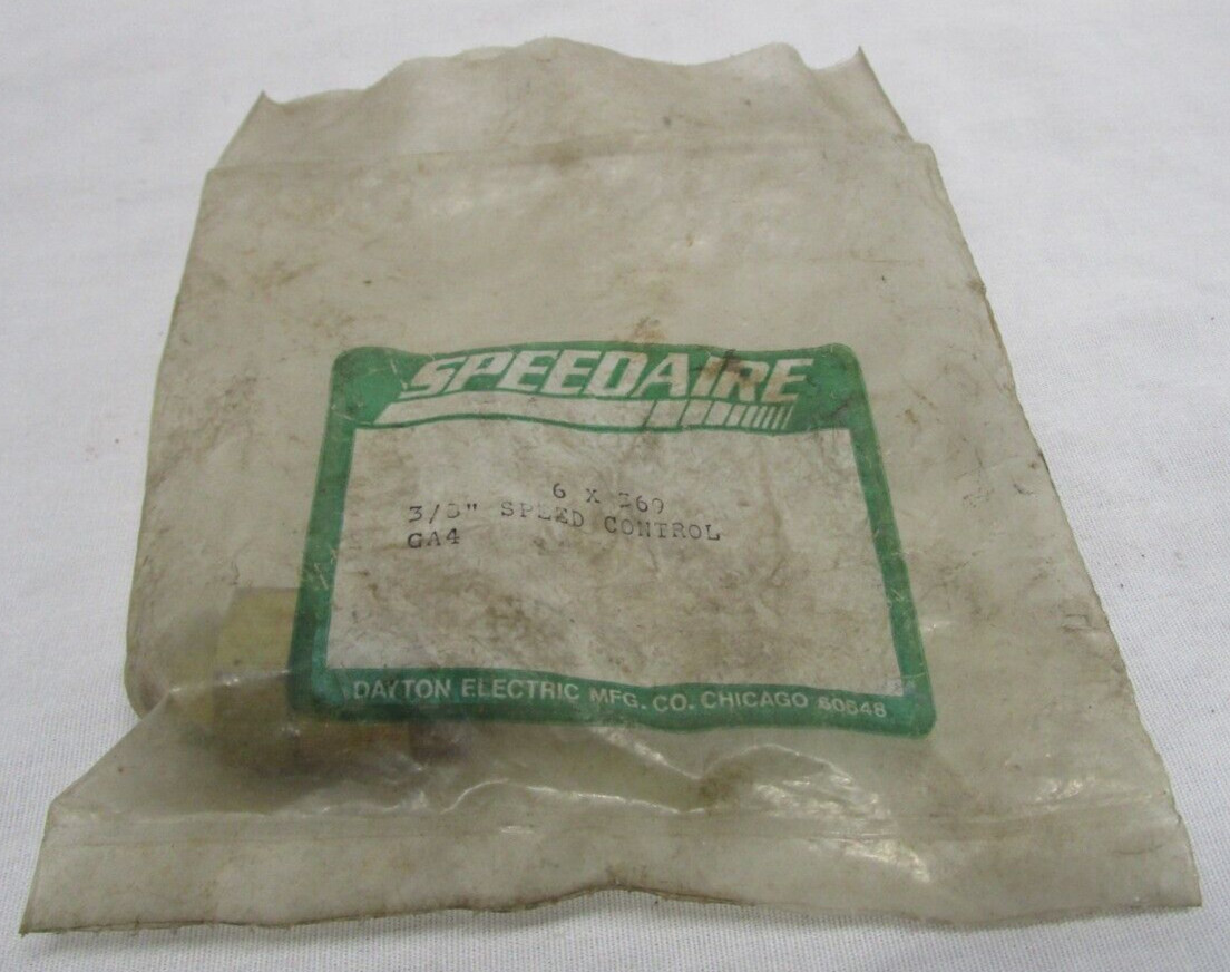 NEW SPEEDAIRE 6X369 FLOW CONTROL EXHAUST SEALED BAG