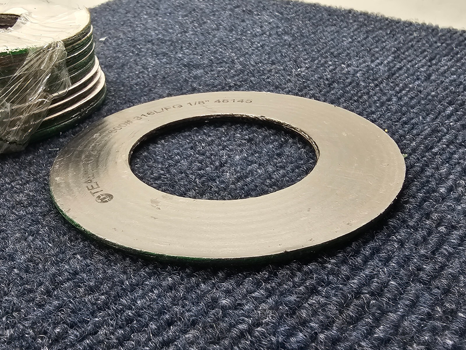 (10 PIECES) TEADIT MB905316.18.2.300 Metal Gasket, 2″ Size, 1/8″ Thick, 300/600#