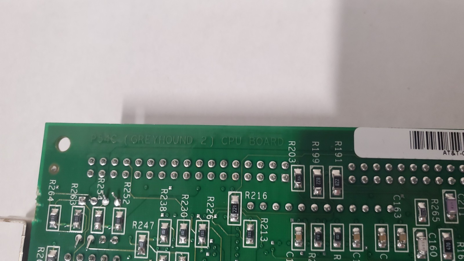 Vintage Socket 5 P54C Greyhound 2 CPU Board With CPU and Ram