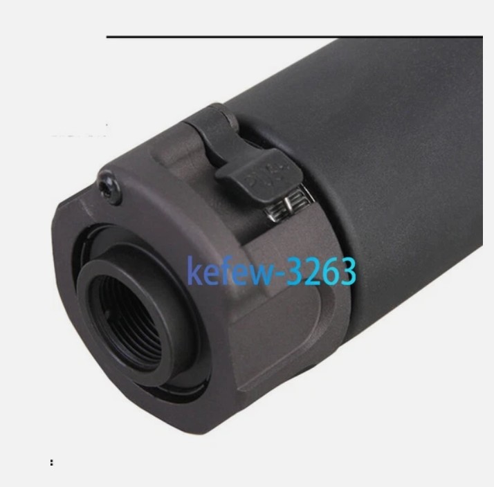 Airsoft Bay 165mm SOCOM556 RC2 Suppressor -14mm CCW Dark Earth Tan