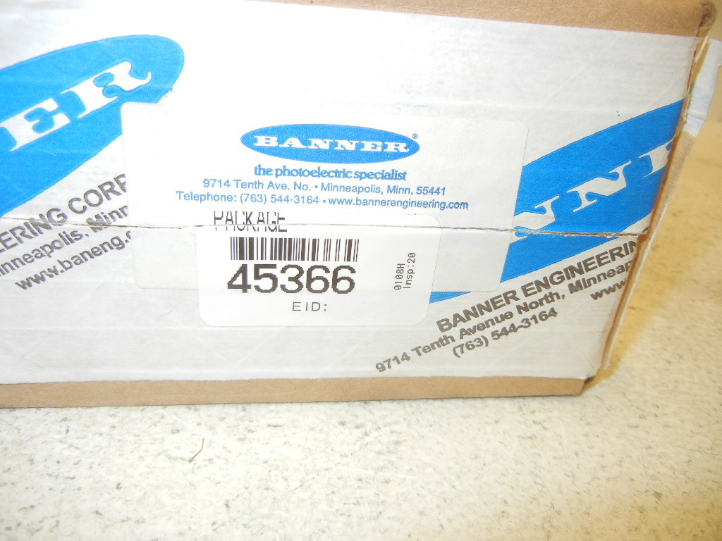 BANNER 45366 NEW SAFETY LIGHT CURTAIN ACCESSORY PACKAGE 45366