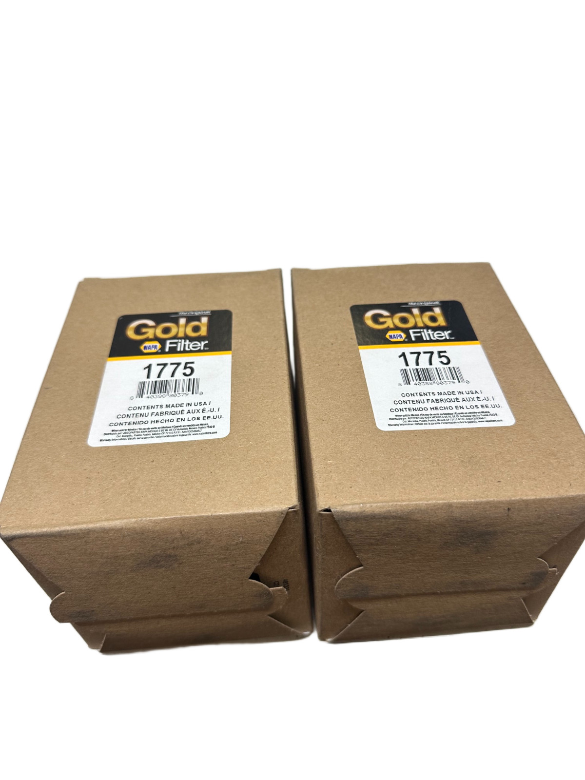 NAPA GOLD 1775 OIL FILTER (LOT OF 2) 🔥 Fast Shipping 🔥