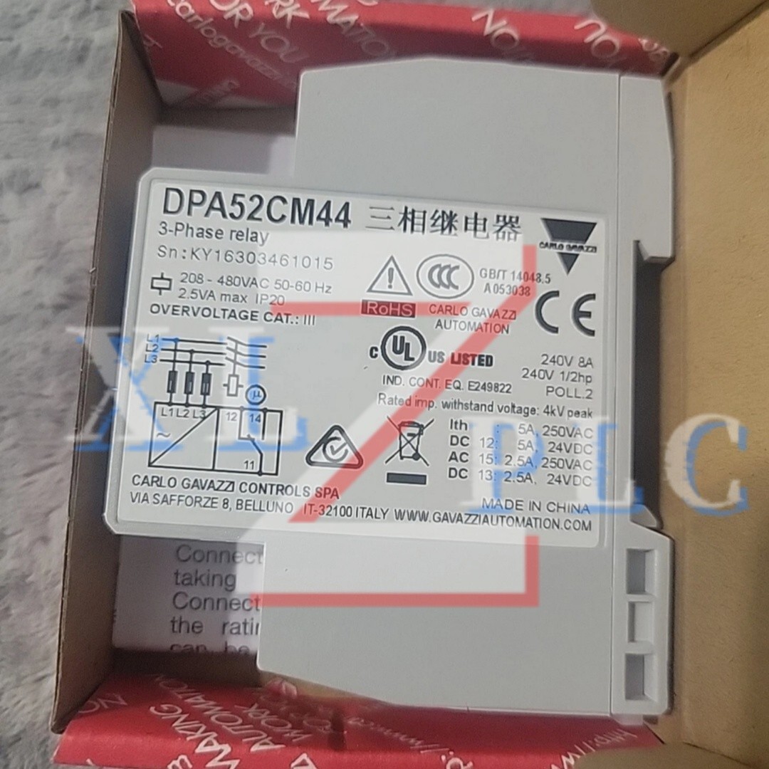 1PCS New Carlo Gavazzi DPA52CM44 Three-phase relay In Box*
