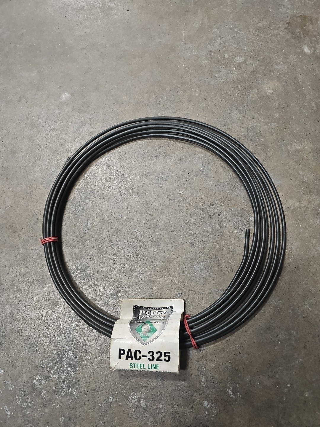 Poly-Armour 3/16″ Steel Brake Line Tubing Coil 25 Ft PVF Coated Universa