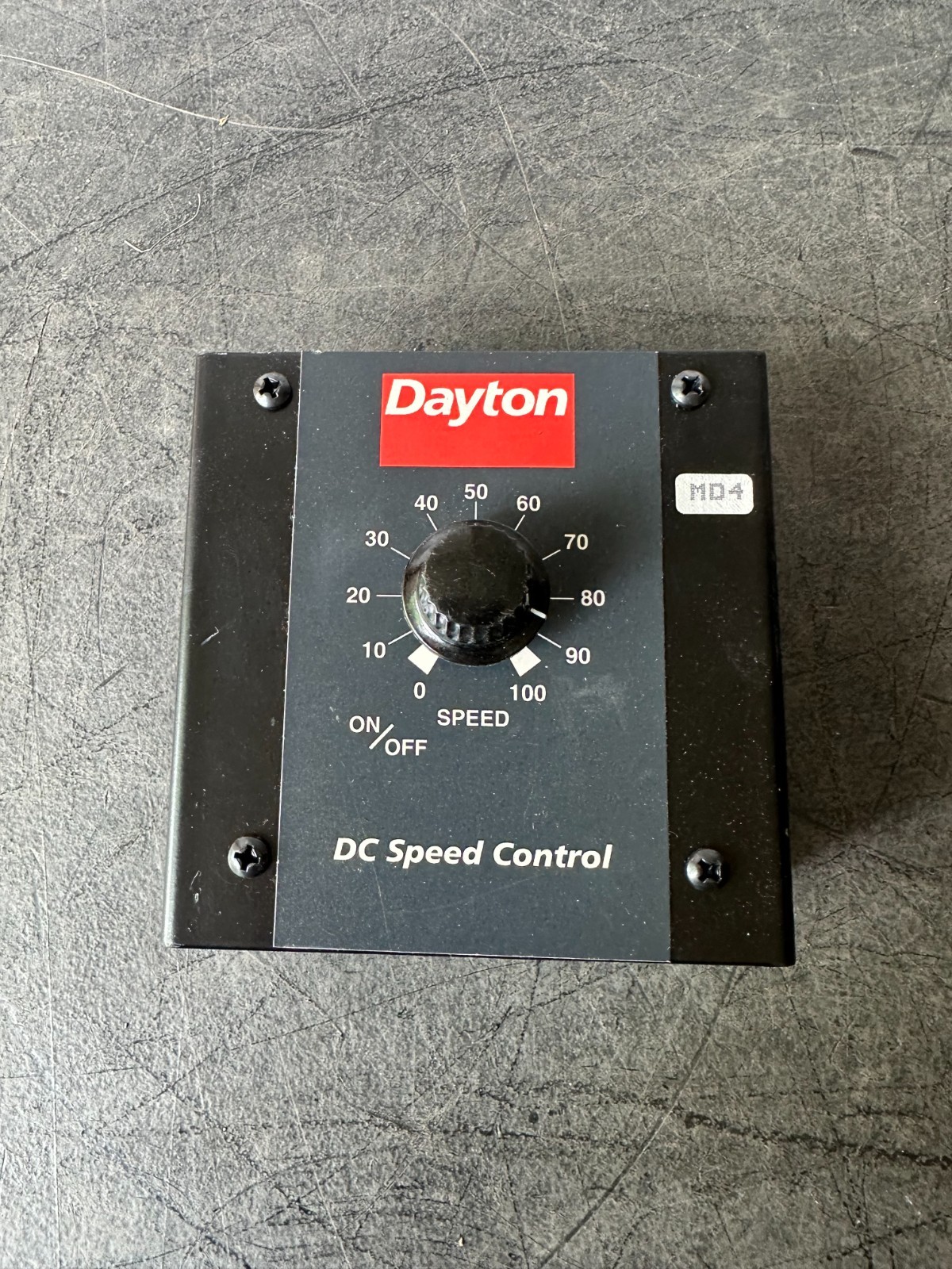 DAYTON DC SPEED CONTROL 4Z827D