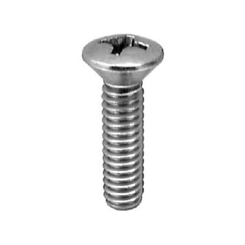 100#10-24 X3/4″ Phillip Oval Head Machine Screw Chrome