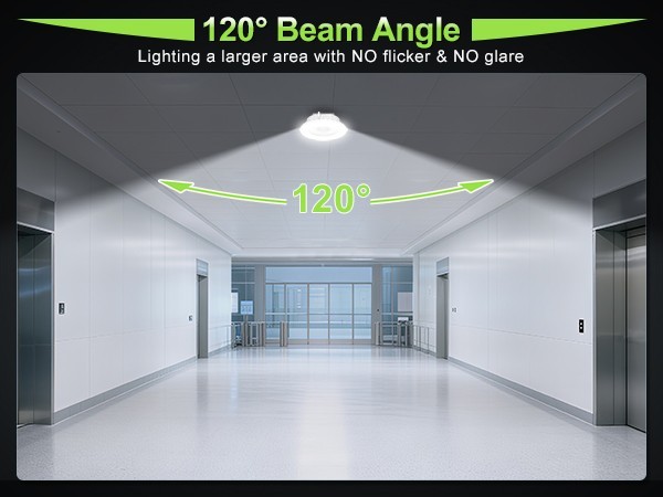 100W LED Canopy Light Commercial Gas Station Light IP65 13,500LM 4500/5000/5700K