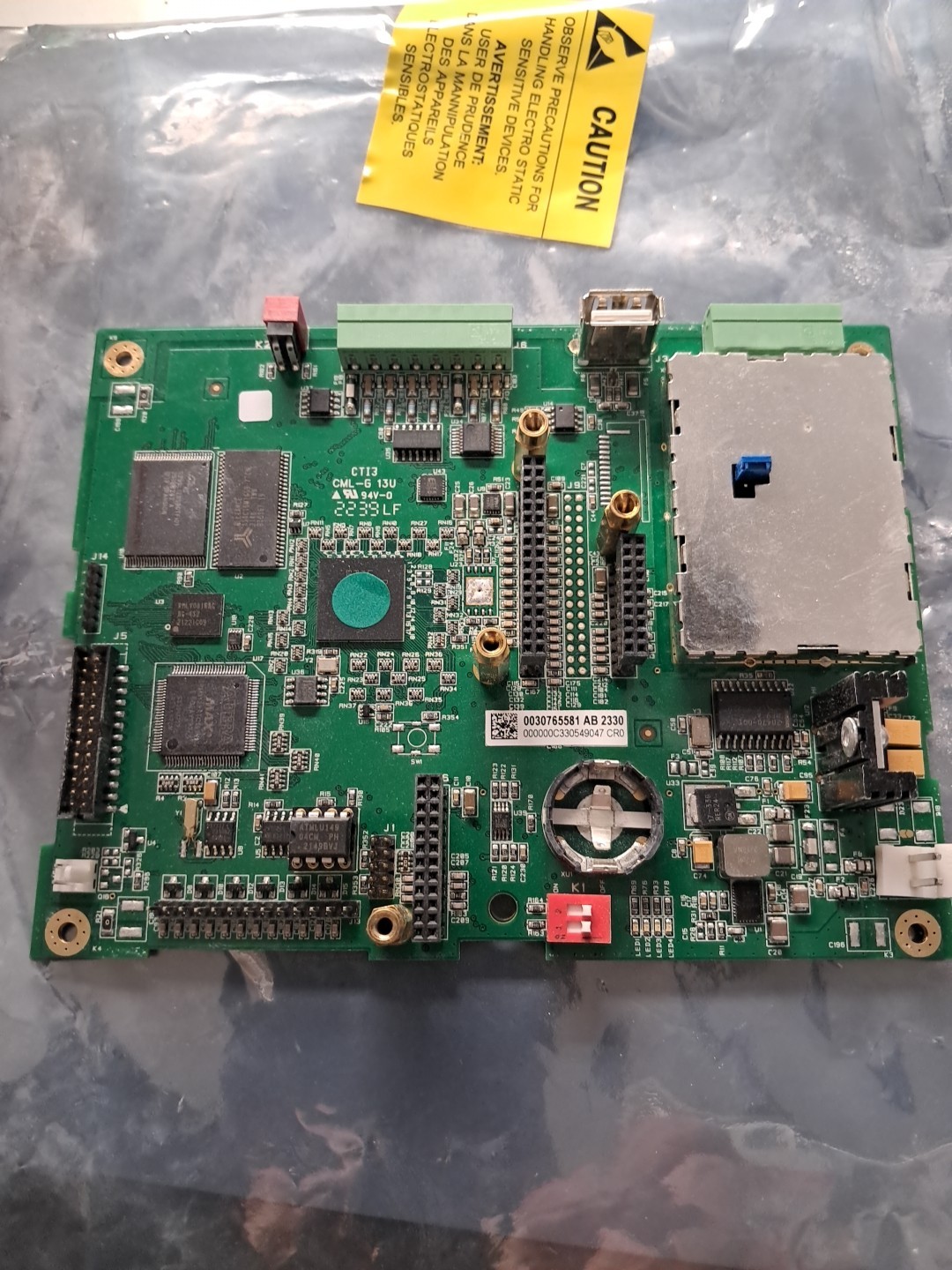 mettler toledo scales ind570 main pcb board part# 30130823