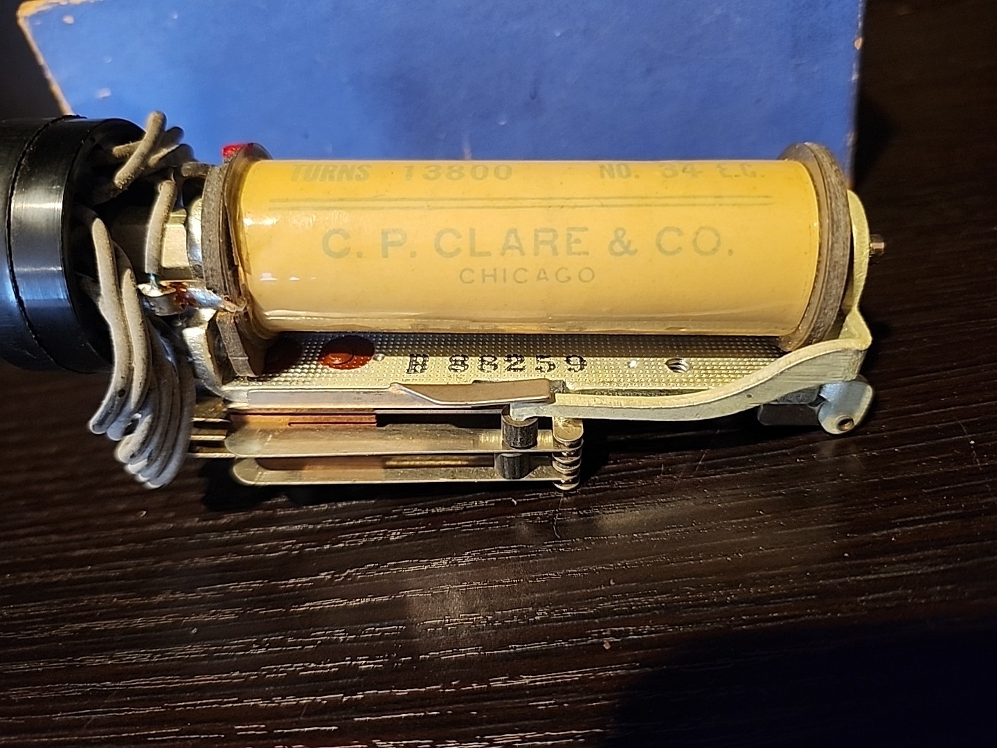 C.P. Clare & 34 E.C. Relay 600Ω 13800Turns