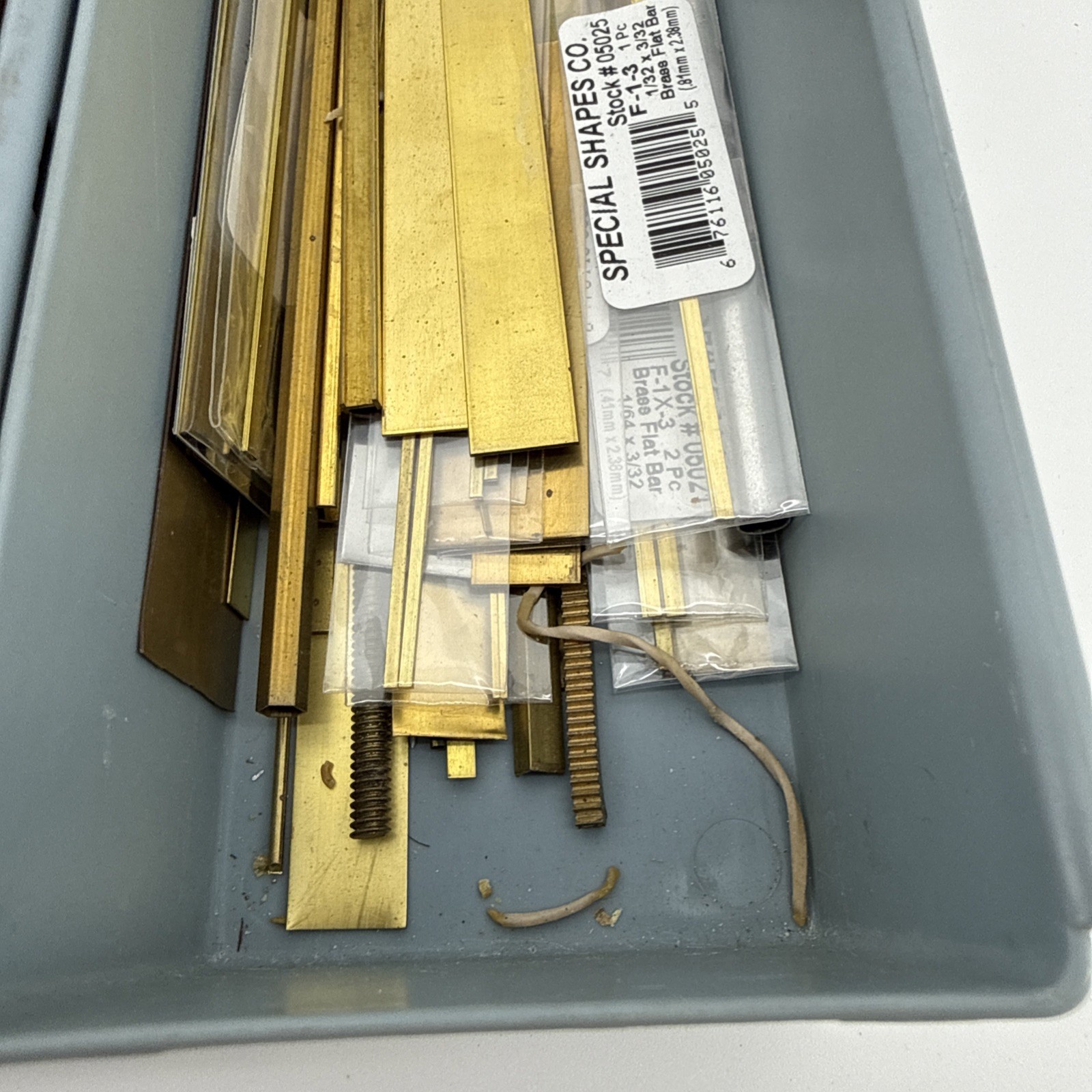 Hobby/Craft Brass shapes lot