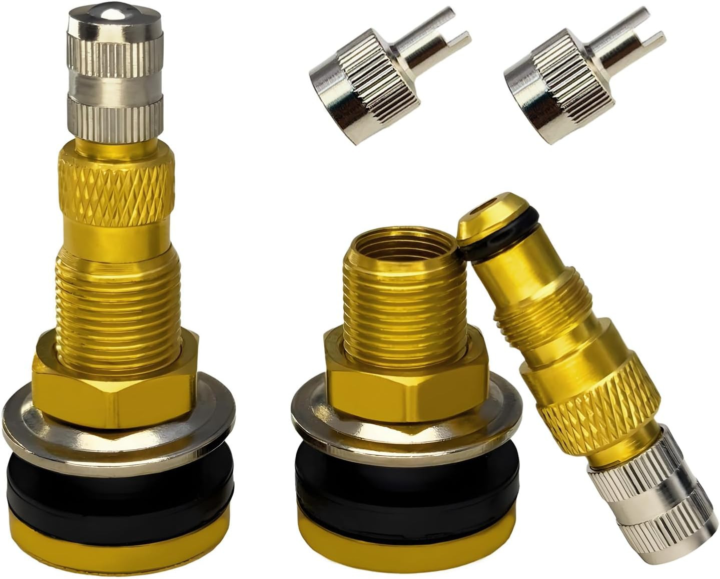 2Pieces TR618A 1-7/8″ Tractor Air/Liquid Valve Stems for Industrial, Agricultura