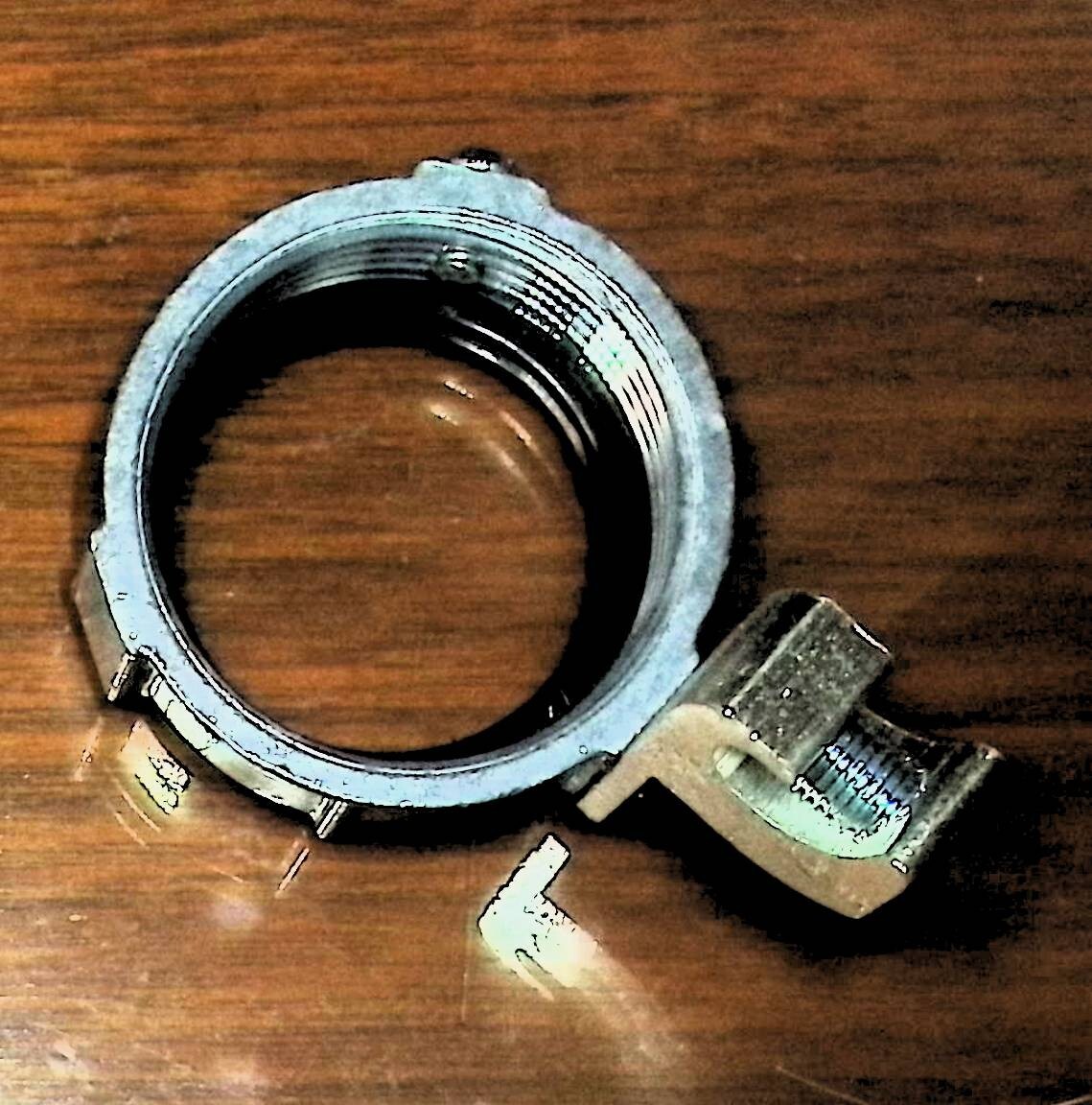 2 Thomas & Betts Steel City BG806A-1 2″ Die Cast Zinc Conduit Grounding Bushing