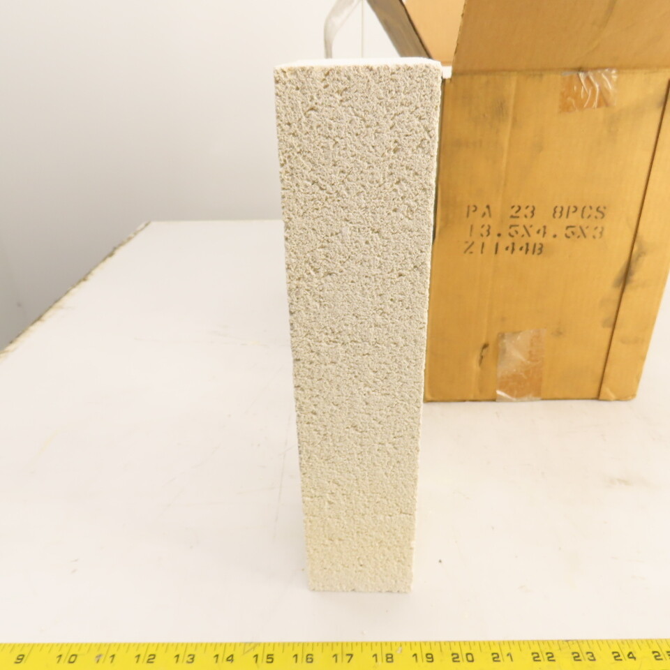 BNZ PA-23 Insulating Fire Brick 2300° 13.5″ x 4.5″ x 3″ Box Of 8