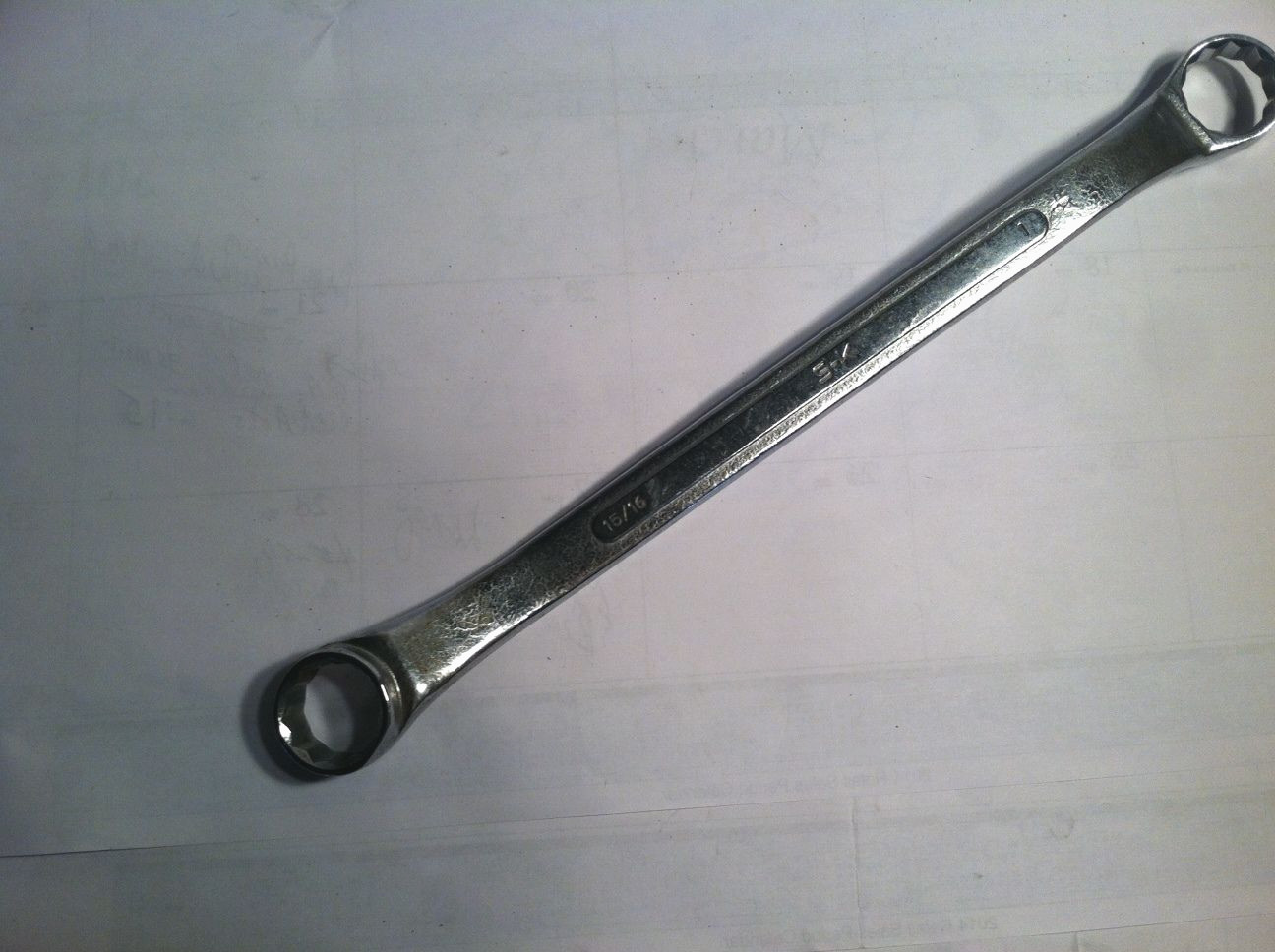 SK HAND TOOL (SK B3032) 15/16″ 12 POINT BOX END WRENCH