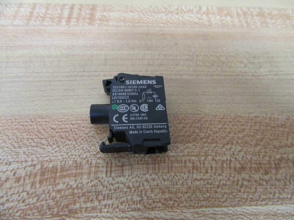 Siemens 3SU1401-1BC40-1AA0 LED Module G/16/11 *E02*