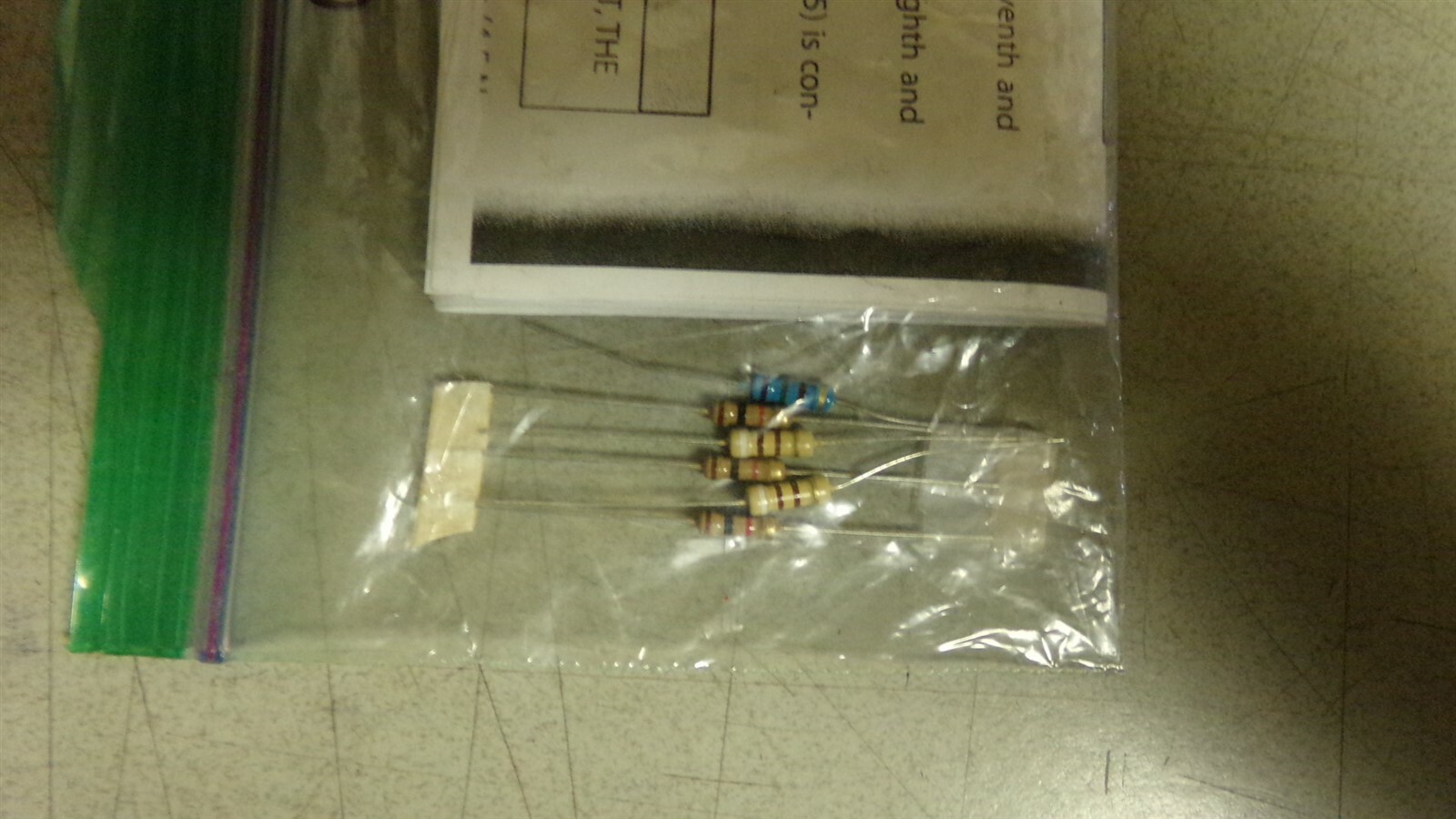 NEW Resistor Set Part Number 6344 *FREE SHIPPING*