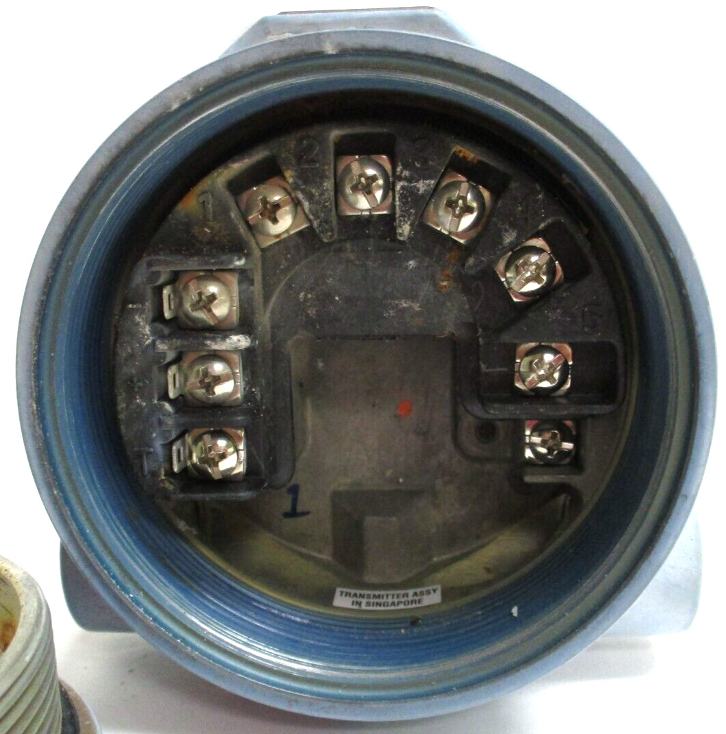 ROSEMOUNT TEMPERATURE TRANSMITTER, 3144P, D1A1E5M5B4, USED