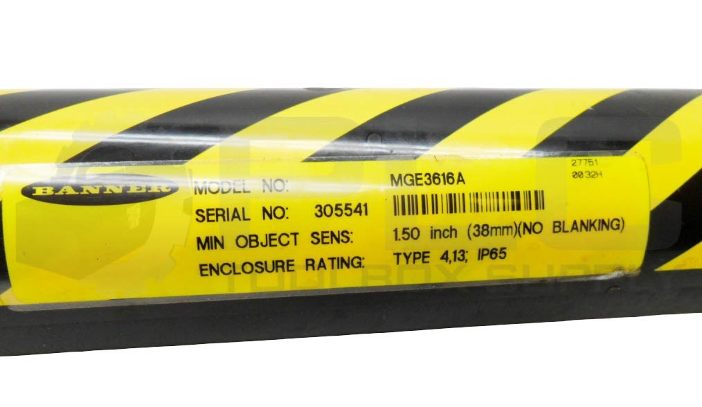 BANNER MGE3616A LIGHT CURTAIN EMITTER