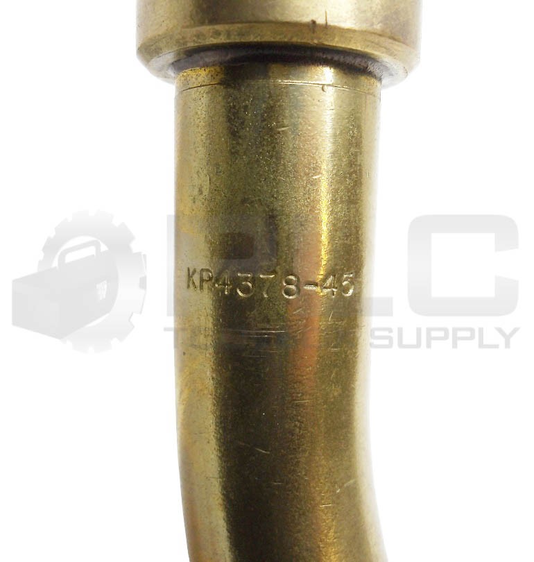 NEW LINCOLN ELECTRIC KP4378-45 GUN TUBE 45DEG W/ KP4120-1-62R GAS NOZZLE .625″
