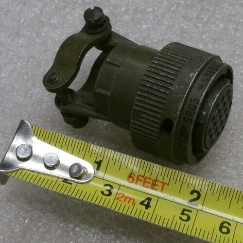 ITT CANNON MS3116E14-19S CIRCULAR CONNECTOR SOCKET 19-PIN #290AA