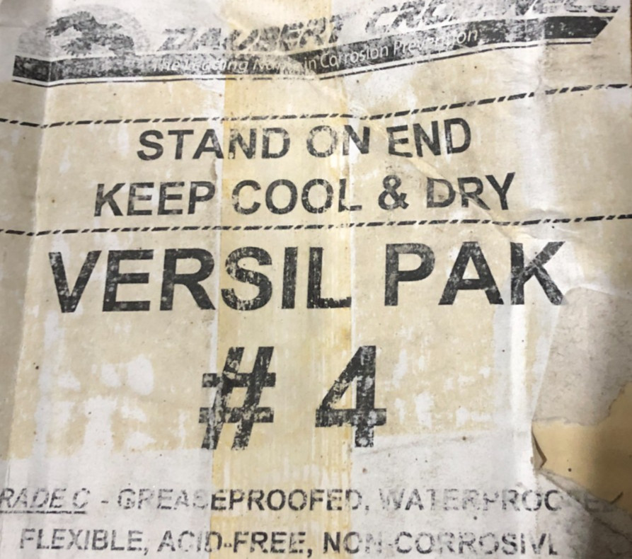 New Carter Versil Pak #4 Wax Wrap 36″ X 50 Yard Roll Brown