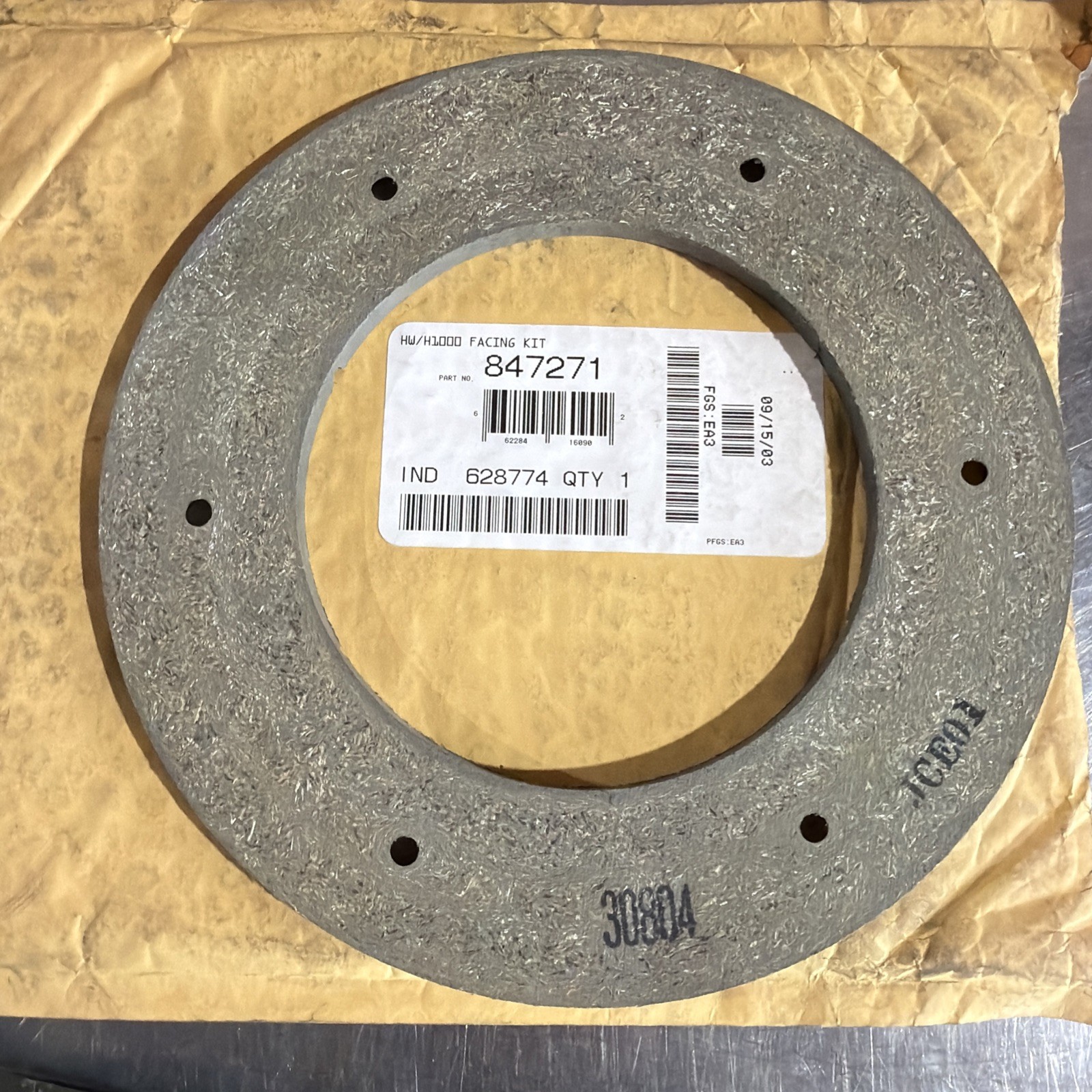 NEW HORTON 847271 FRICTION DISC HF200-0883-5092