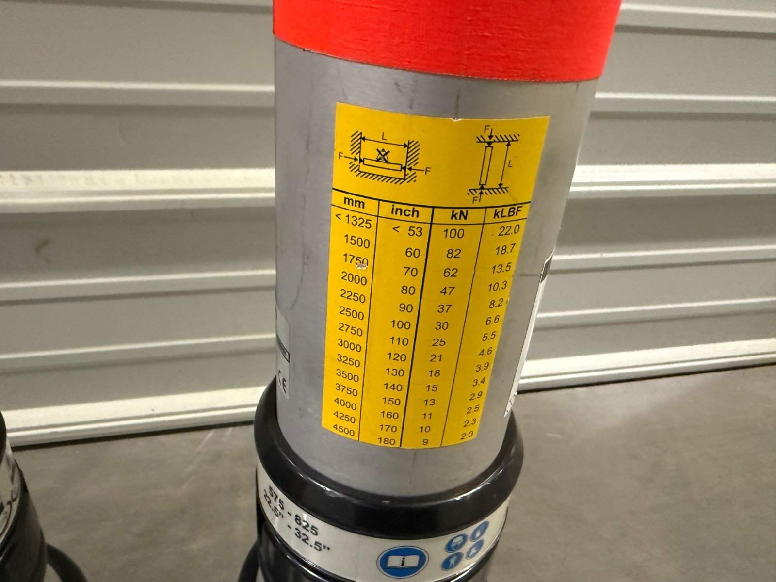 Lot of 6 Holmatro Struts Strut Set 20″ 40″ 60″
