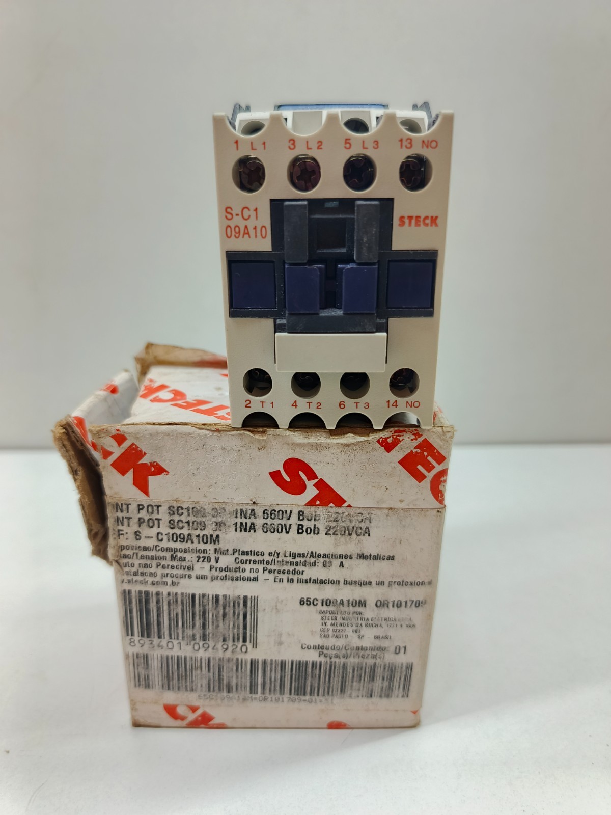 STECK S-C109A10 IEC60947-4-1 CONTATOR