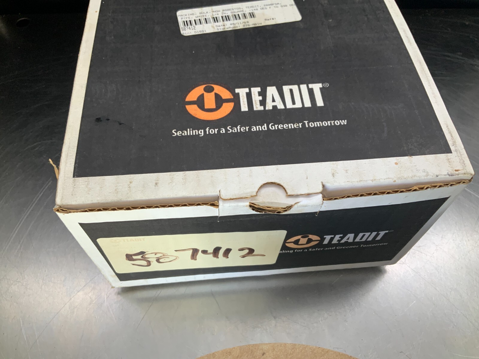 Teadit P2006.14 2006 Braided Packing Lubed PTFE 1/4″ , 5# Spool