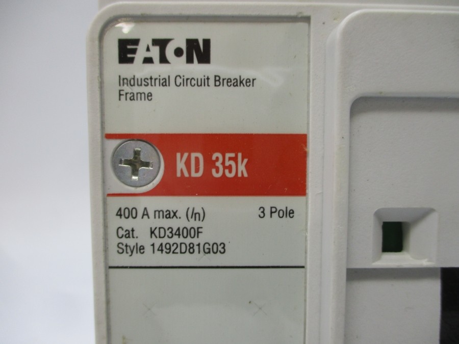 EATON KD3400F 1492D81G03 600V 400A UNMP