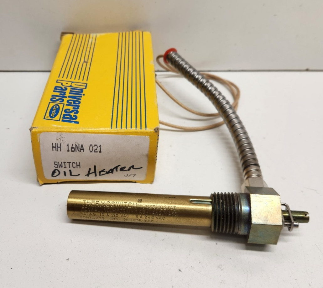 NEW IN BOX! CARRIER FENWAL 10A 120V/5A 240V -100 TO 400F THERMOSWITCH 17100-0