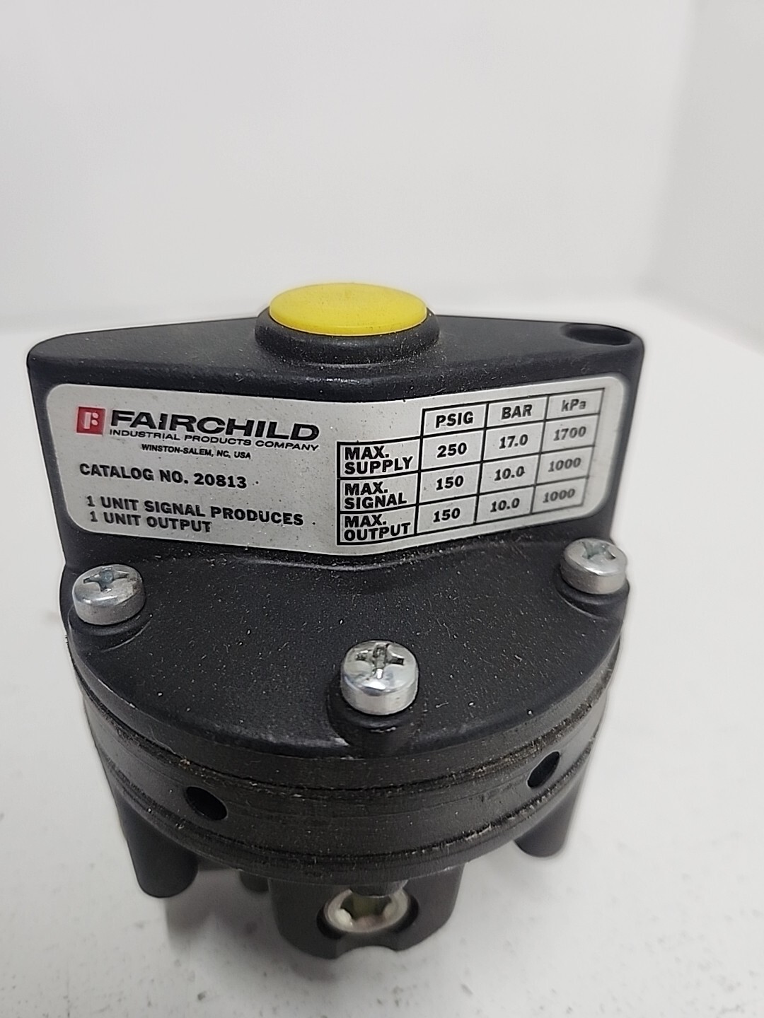 NOS Fairchild 20813 CAPACITY VOLUME BOOSTER