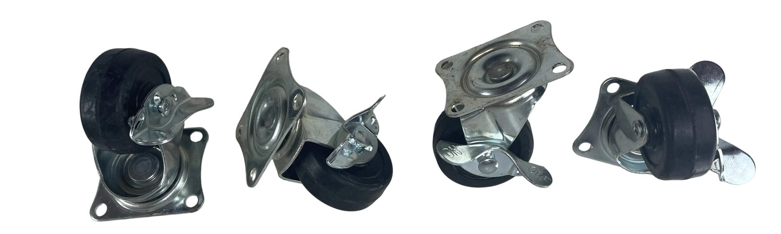 (12 PACK) TCH 511-5290854 2″ Medium Duty Swivel Caster w/ Brake