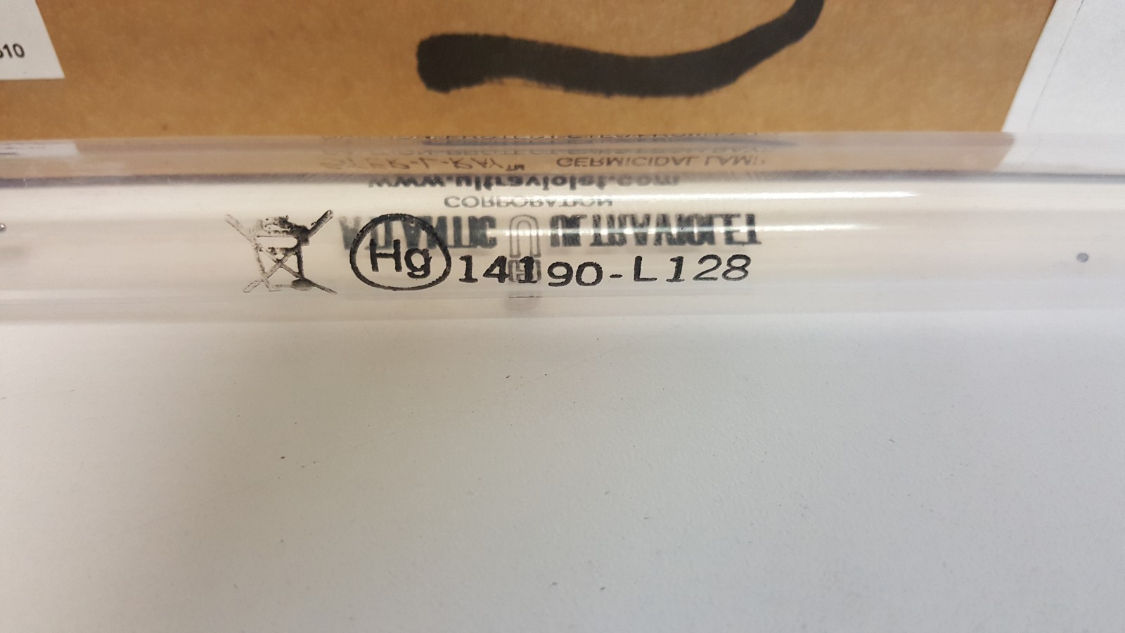 NOS! ATLANTIC ULTRAVIOLET STER-L-RAY GERMICIDAL REPLACEMENT BULB 14190-L128