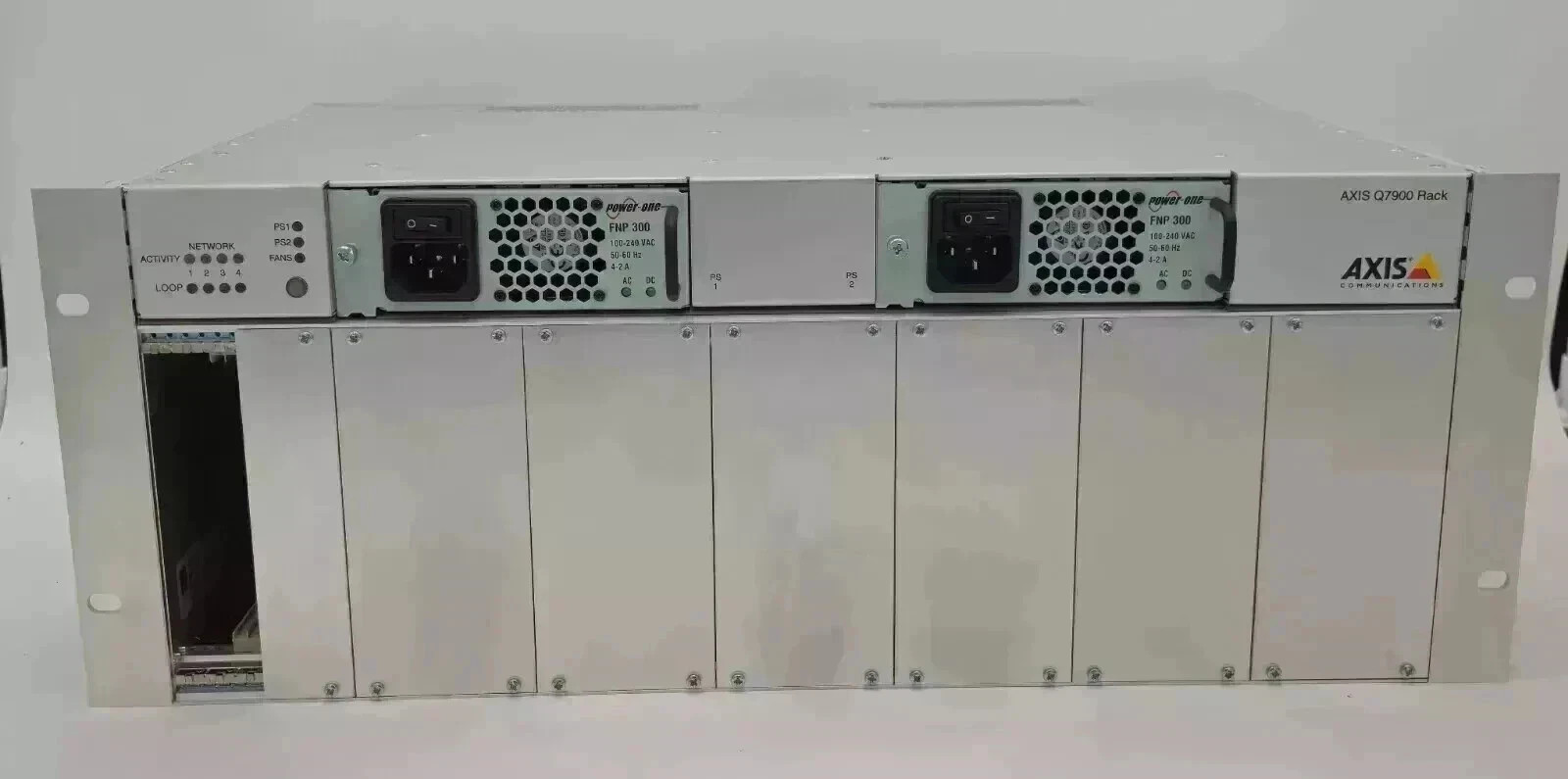 Axis Q7900 14 Slot Video Server Rack Chassis, 0287-004 , 4U, 19″ NEW cctv