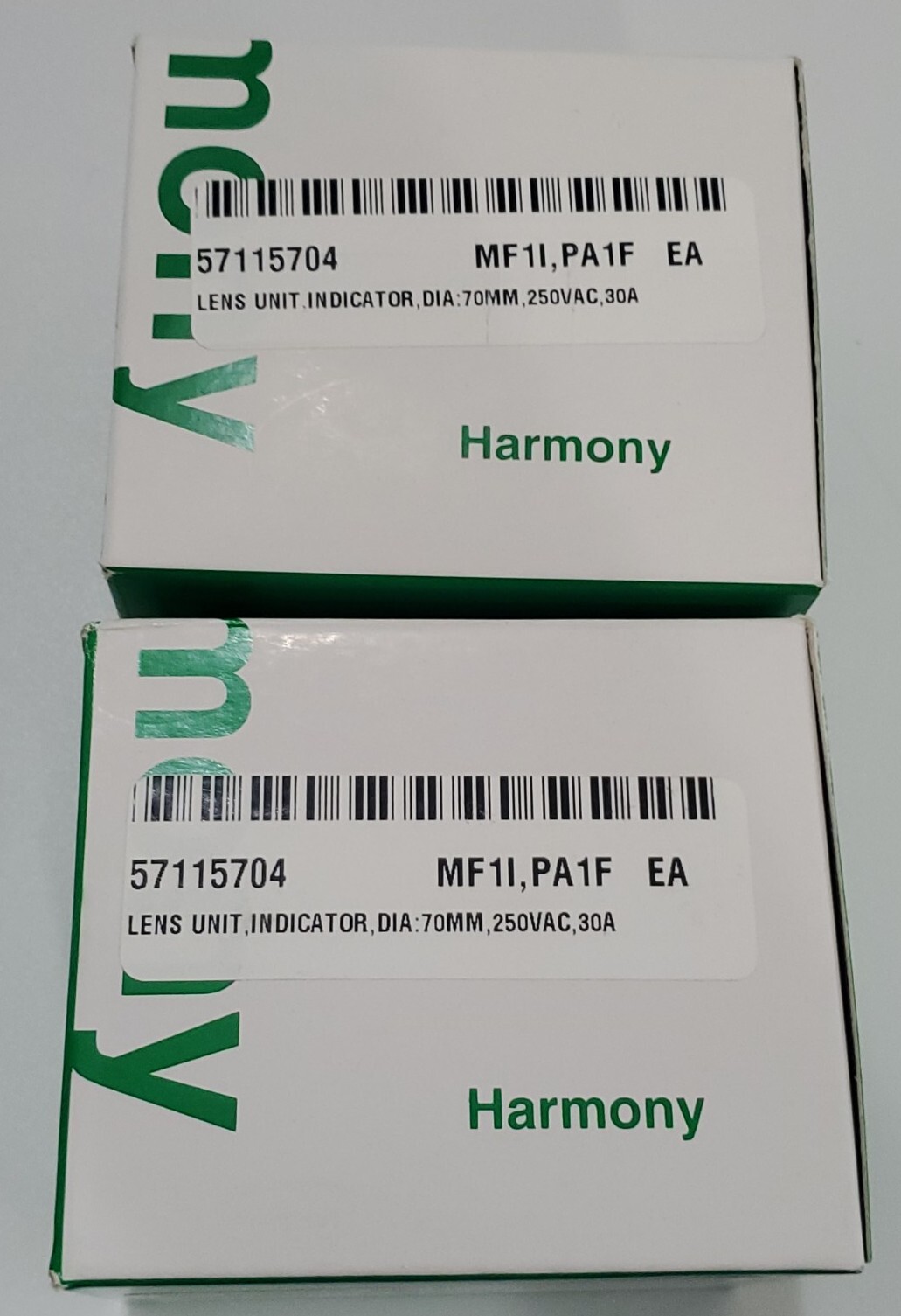 *NEW* LOT OF 2 Schneider Electric XVB C35 Orange Steady Unit 12…230V +Warranty