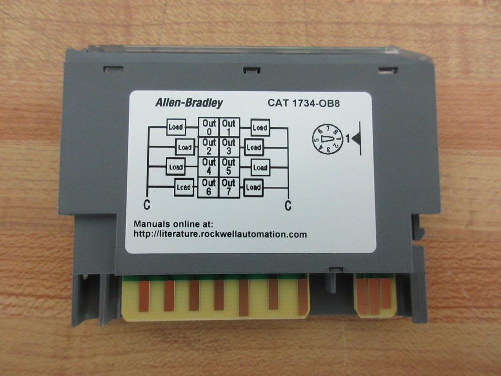 Allen Bradley 1734-OB8 PLC Controller 1734OB8 Mounted