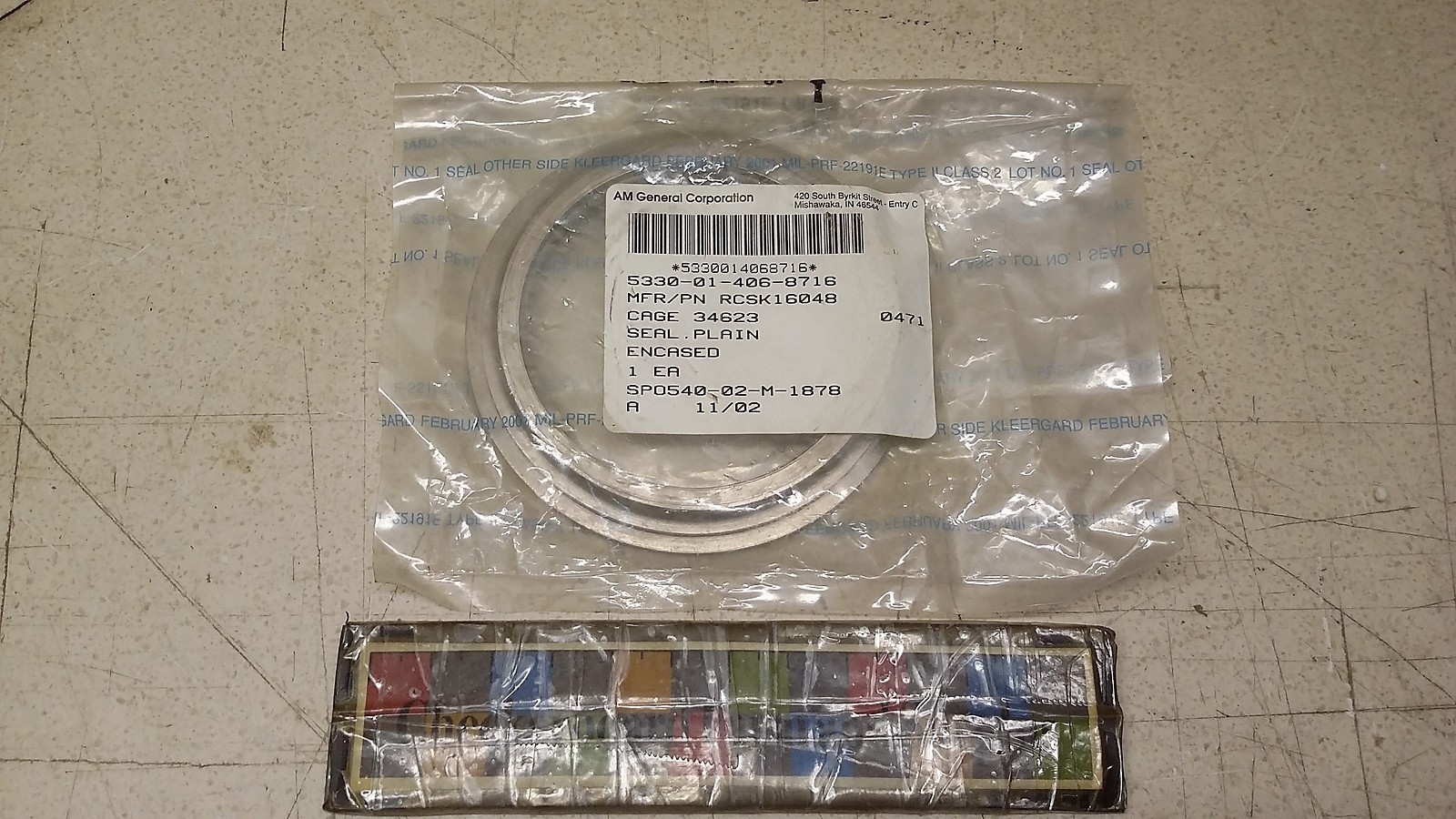 NOS AM General Plain Seal Retainer 12448495 RCSK16048-1 M35 5330-01-406-8716 M35